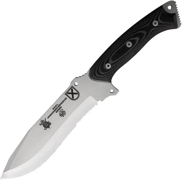 J&V Adventure Knives Boel Fixed Blade 1200-M1 by J&V Adventure Knives