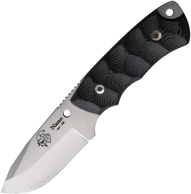 J&V Adventure Knives Nano 2.0 Fixed Blade 1214-M1 by J&V Adventure Knives