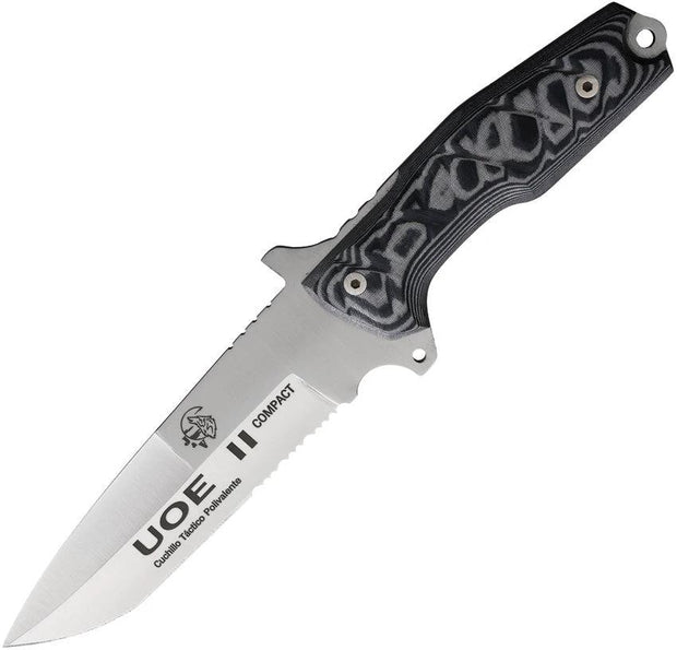 J&V Adventure Knives UOE II Compact Fixed Blade 1227-M1 by J&V Adventure Knives