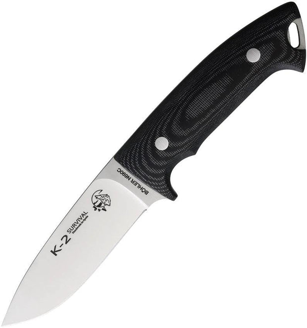 J&V Adventure Knives K-2 Bushcraft Fixed Blade 1329-TRF1 by J&V Adventure Knives