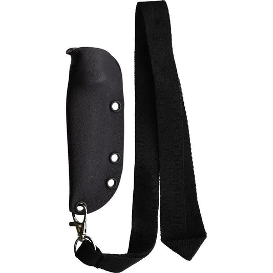 JV Adventure Knives Chacal Neck Knife 1384 M1 - Full Tang Satin MV 58 Blade Micarta Handle With Kydex Sheath by J&V Adventure Knives