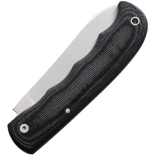 JV Adventure Knives Tucan Linerlock - Satin Finish 14C28N Sandvik Blade With Blue Liners by J&V Adventure Knives