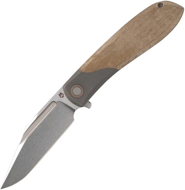 Jack Wolf Knives Scuffle Bolster Lock Grn Mic JW54343 by Jack Wolf Knives