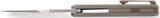 Jack Wolf Knives Scuffle Bolster Lock Ti - Satin S90V Clip Point Blade With Titanium Handle by Jack Wolf Knives