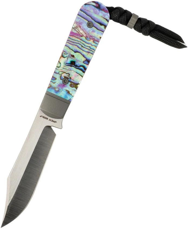 Jack Wolf Knives Backwoods FIXedc Abalone 54349 by Jack Wolf Knives