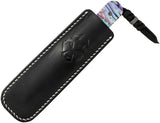 Jack Wolf Knives Backwoods Fixed Abalone - Premium EDC Knife With Elegant Abalone Handle by Jack Wolf Knives
