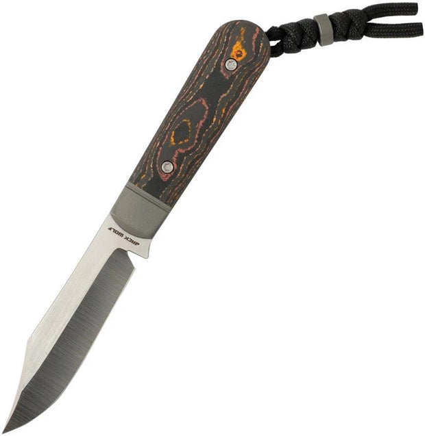 Jack Wolf Knives Backwoods FIXedc Camo Carbon 54350 by Jack Wolf Knives