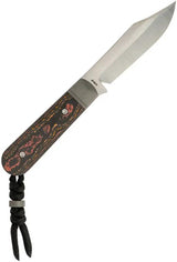 Jack Wolf Knives Backwoods Fixed Camo Carbon 54350 - Durable Outdoor Fixed Blade Knife by Jack Wolf Knives