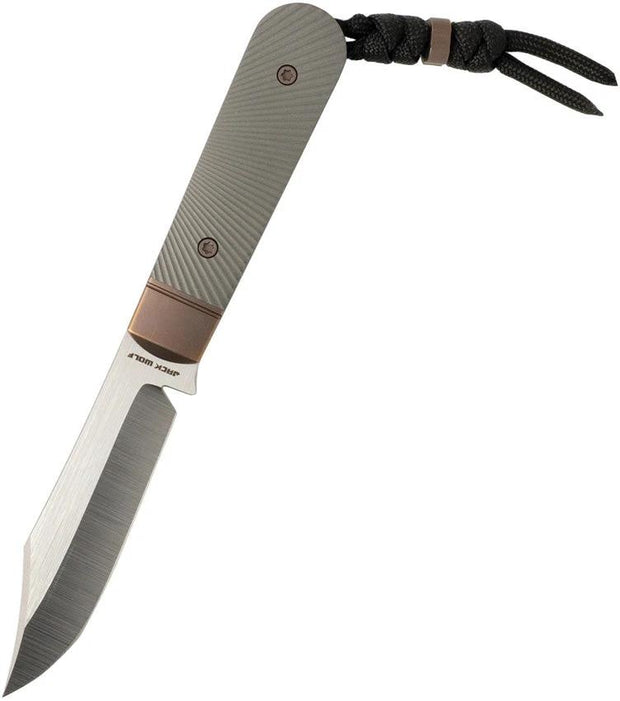 Jack Wolf Knives Backwoods FIXedc Ti Starburst 54352 by Jack Wolf Knives