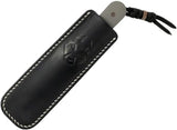 Jack Wolf Knives Backwoods Fixed Ti Starburst - Titanium Fixed Blade With Starburst Finish 54352 by Jack Wolf Knives
