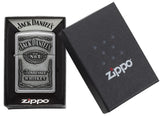 Zippo Jack Daniel’s® Chrome Emblem Lighter – High Polish Finish by Zippo