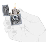 Zippo Joined Forces Emblem Windproof Lighter by Zippo