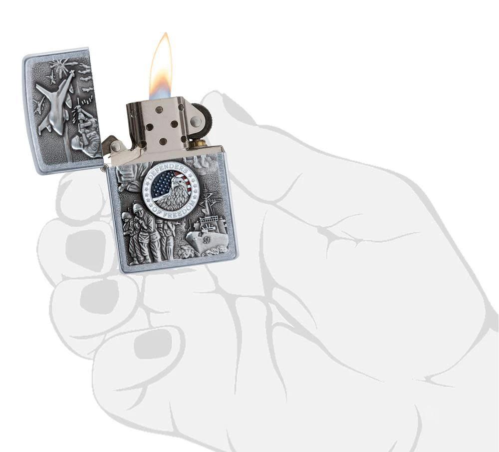 Zippo Joined Forces Emblem Windproof Lighter by Zippo