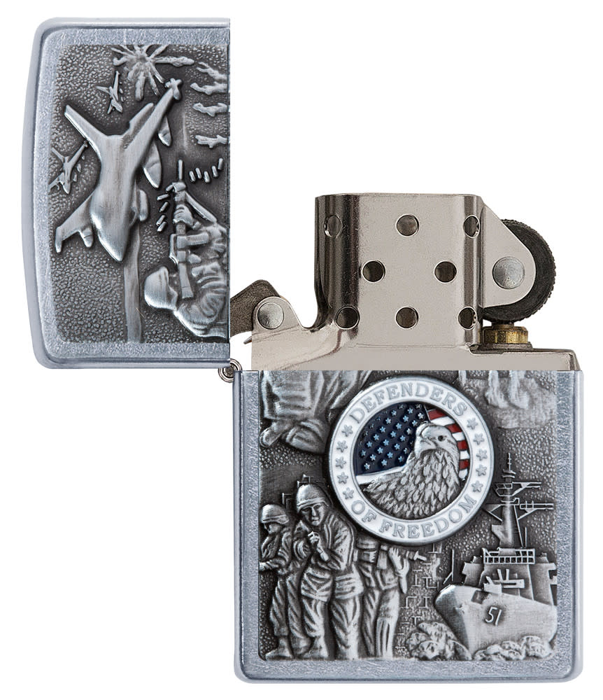 Zippo Joined Forces Emblem Windproof Lighter by Zippo