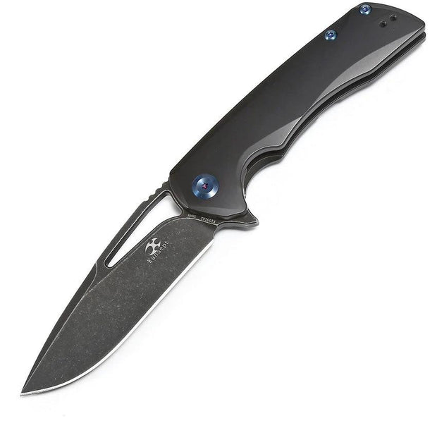Kansept Knives Kryo Framelock Black SW K1001A2 by Kansept Knives