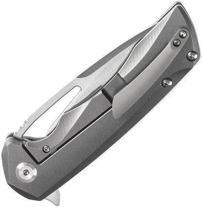Kansept Knives Kryo Framelock Micro Mill K1001A7 - S35VN Blade, Titanium Handle, Micro Milled Ergonomic Design by Kansept Knives