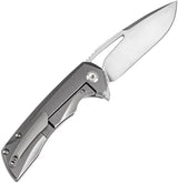 Kansept Knives Kryo Framelock Micro Mill K1001A7 - S35VN Blade, Titanium Handle, Micro Milled Ergonomic Design by Kansept Knives