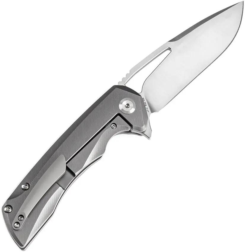 Kansept Knives Kryo Framelock Micro Mill K1001A7 - S35VN Blade, Titanium Handle, Micro Milled Ergonomic Design by Kansept Knives