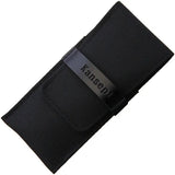 Kansept Knives Warrior Framelock - S35VN Tanto Blade With Black Titanium Handle And Carbon Fiber Inlay by Kansept Knives