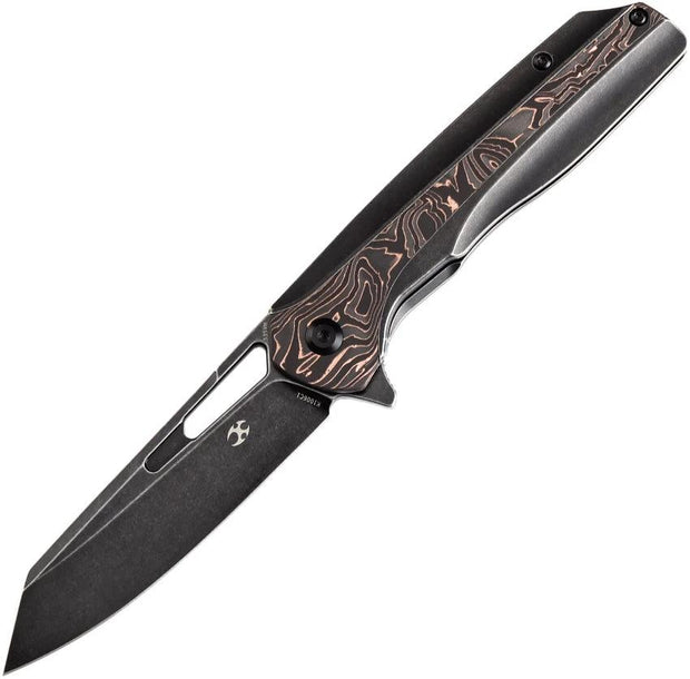 Kansept Knives Shard Framelock Copp CF K1006C1 by Kansept Knives