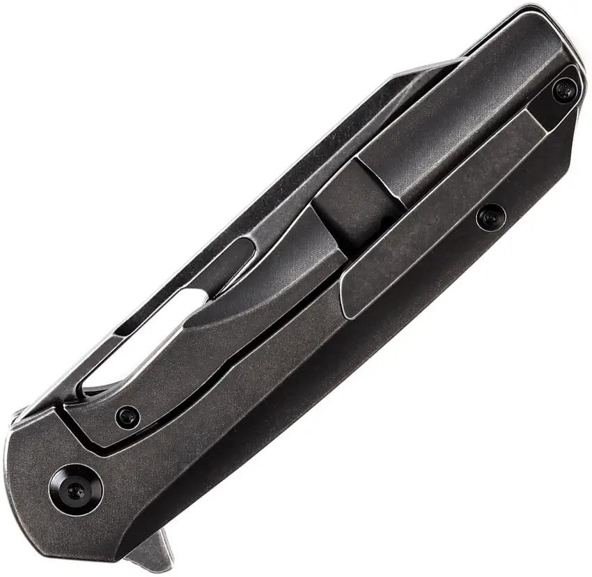 Kansept Knives Shard Framelock Copp CF K1006C1 - CPM S35VN Blade Black Stonewash Titanium Handle by Kansept Knives