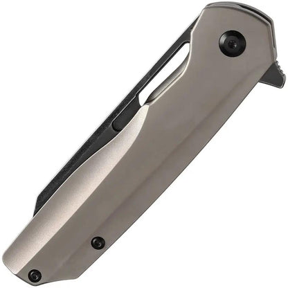 Kansept Knives Shard Framelock Bronze - CPM S35VN Stainless Blade With Bronze Anodized Titanium Handle by Kansept Knives
