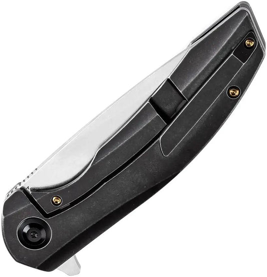Kansept Knives Accipiter Framelock Copper - S35VN Blade With Copper Foil Carbon Fiber Inlay by Kansept Knives