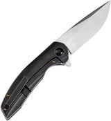 Kansept Knives Accipiter Framelock Copper - S35VN Blade With Copper Foil Carbon Fiber Inlay by Kansept Knives