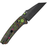 Kansept Knives Main Street Crosslock 80s K1015M3 - CPM S35VN Blade With 80s Camouflage Carbon Fiber Handle by Kansept Knives