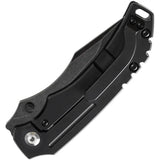 Kansept Knives Pelican EDC Framelock - S35VN Blade Black Titanium Handle Lanyard Hole Pocket Clip by Kansept Knives