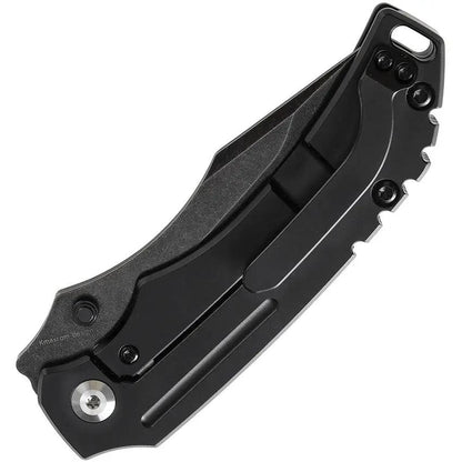 Kansept Knives Pelican EDC Framelock - S35VN Blade Black Titanium Handle Lanyard Hole Pocket Clip by Kansept Knives