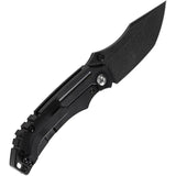 Kansept Knives Pelican EDC Framelock - S35VN Blade Black Titanium Handle Lanyard Hole Pocket Clip by Kansept Knives