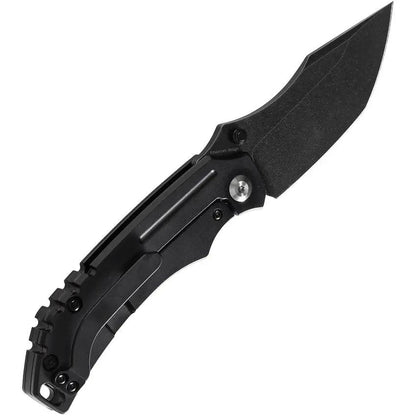 Kansept Knives Pelican EDC Framelock - S35VN Blade Black Titanium Handle Lanyard Hole Pocket Clip by Kansept Knives