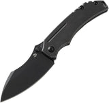 Kansept Knives Pelican EDC Framelock Blk SW K1018A4 by Kansept Knives