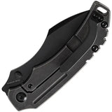Kansept Knives Pelican EDC Framelock - 3-Inch S35VN Blade Black Stonewashed Titanium Handle by Kansept Knives