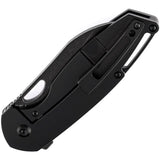 Kansept Knives Model 6 Framelock Black - Bohler M390 Blade, Black Titanium Handle by Kansept Knives
