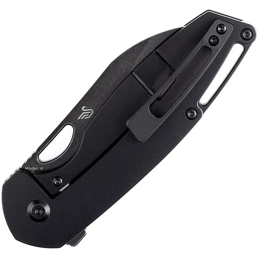 Kansept Knives Model 6 Framelock Timascus K1022B4 by Kansept Knives