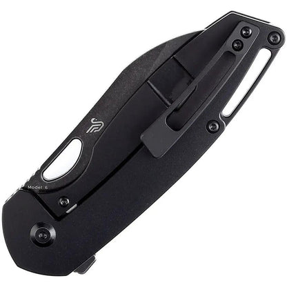 Kansept Knives Model 6 Framelock Timascus K1022B4 by Kansept Knives