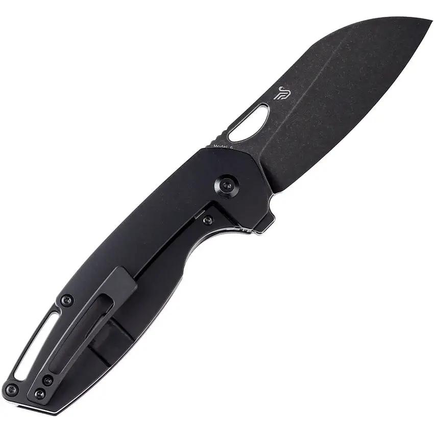 Kansept Knives Model 6 Framelock Timascus K1022B4 by Kansept Knives