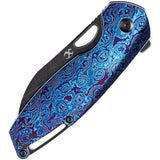 Kansept Knives Model 6 Framelock Timascus K1022B4 by Kansept Knives