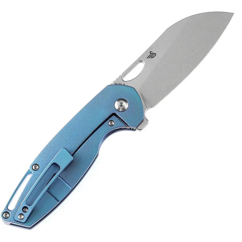 Kansept Knives Model 6 Framelock Orange Peel K1022B6 by Kansept Knives