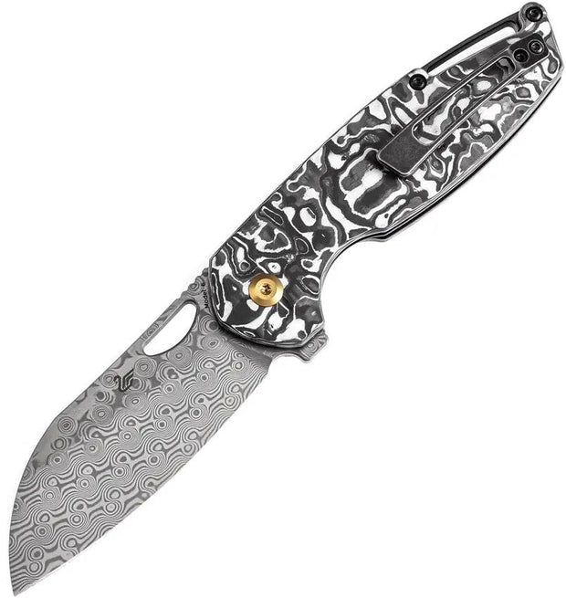 Kansept Knives Model 6 Linerlock Dam Left K1022L1 LEFT-HANDED by Kansept Knives