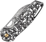 Kansept Knives Model 6 Linerlock Dam Left K1022L1 LEFT-HANDED by Kansept Knives