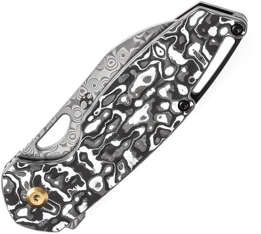 Kansept Knives Model 6 Linerlock Dam Left K1022L1 LEFT-HANDED by Kansept Knives