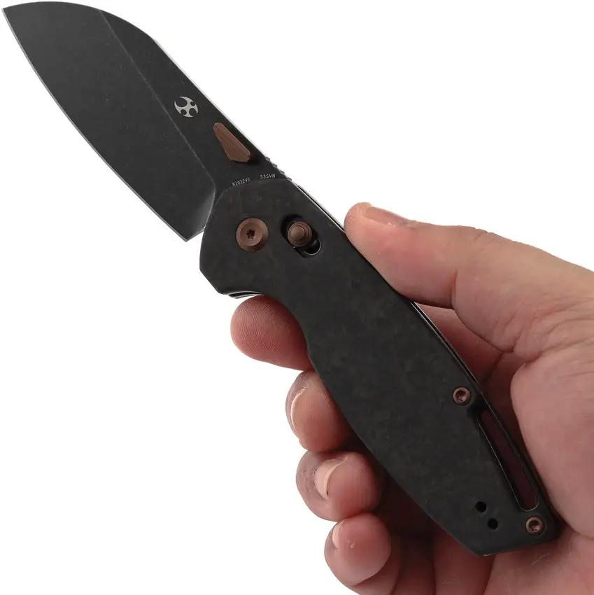Kansept Knives Model 6 Crossbar Lock CF K1022V1 by Kansept Knives