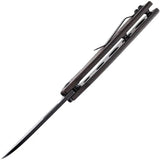 Kansept Knives Convict Framelock Copper CF K1023A4 - CPM-20CV Blade With Copper Carbon Fiber Handle by Kansept Knives