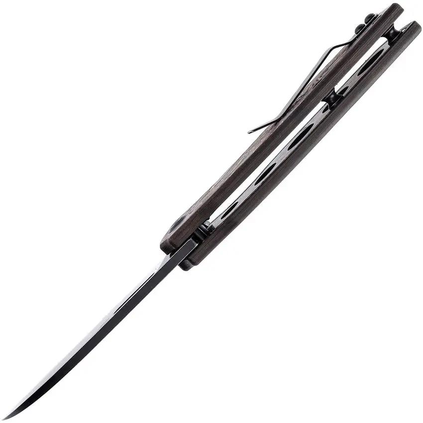 Kansept Knives Convict Framelock Copper CF K1023A4 - CPM-20CV Blade With Copper Carbon Fiber Handle by Kansept Knives