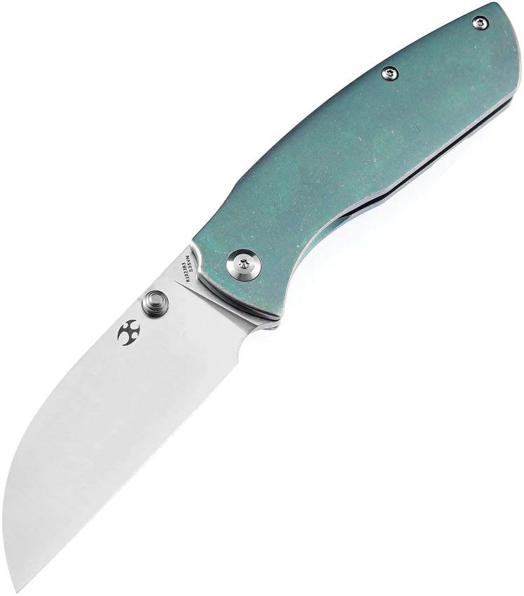 Kansept Knives Convict Framelock Green K1023B3 by Kansept Knives