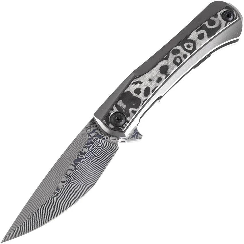 Kansept Knives Kratos Framelock Black Rose K1024A5 by Kansept Knives