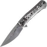 Kansept Knives Kratos Framelock Black Rose K1024A5 by Kansept Knives